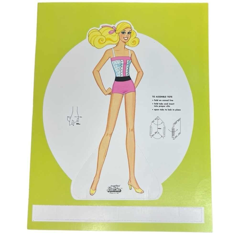 Vintage 1983 Angel Face Barbie Paper Dolls - Picture 2 of 8